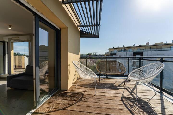 Bordeaux Merignac Appartement 2 Pieces - 2 Terrasses Buitenkant foto